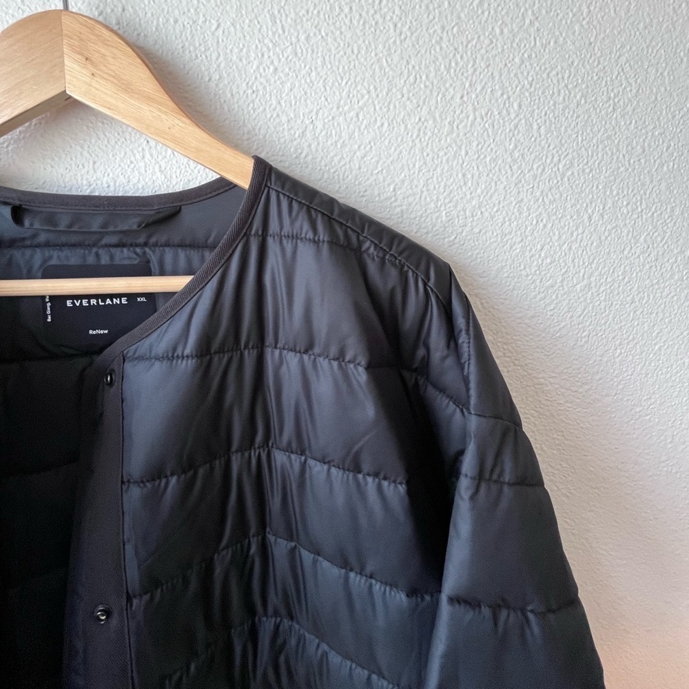Everlane ReNew Channeled Liner Puffer